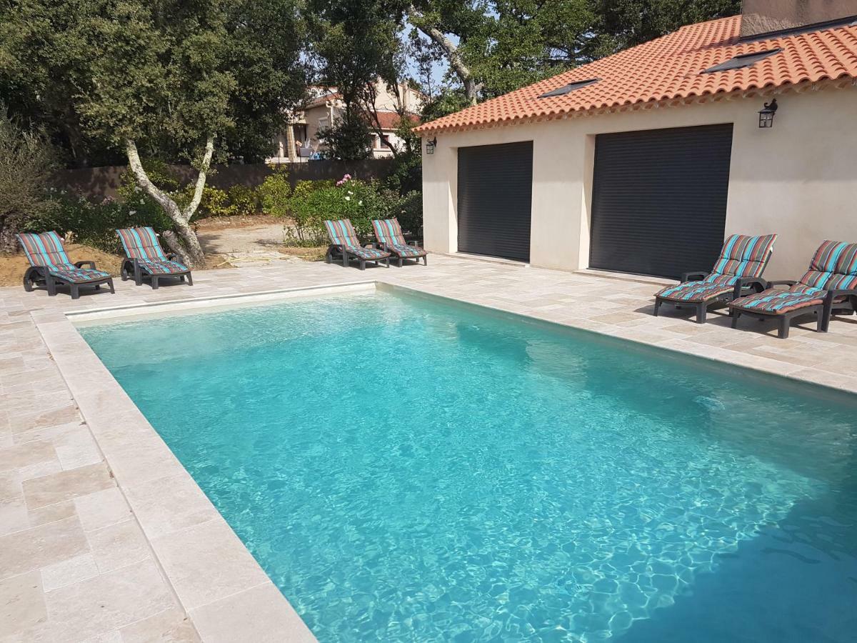 La Casita Villa Avec Piscine Pres D'Uzes Saint-Laurent-la-Vernède Εξωτερικό φωτογραφία